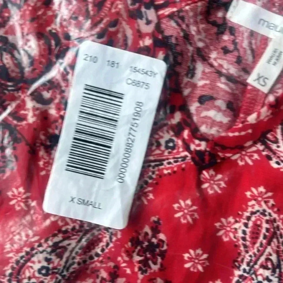 Maurice’s Women’s Paisley Halter Midi Dress - Picture 5 of 6